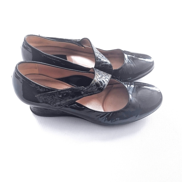 Beautifeel black Mary Jane Style pumps SZ 38 - Picture 3 of 10